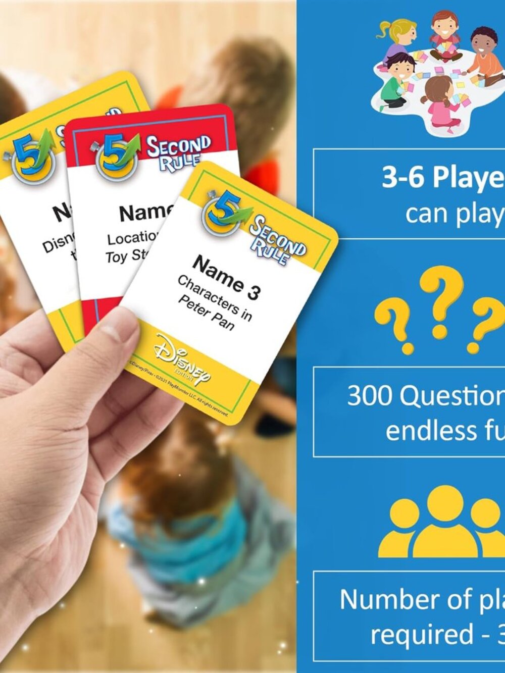 Disney Edition — Fun Family Game About Your Favorite Disney Characters — Ages 6+ - Picture 6 of 7
